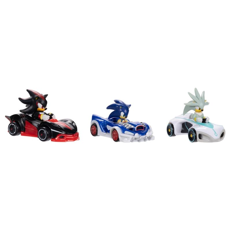Blister 3 vehiculos Sonic the Hedgehog   JAKKS PACIFIC