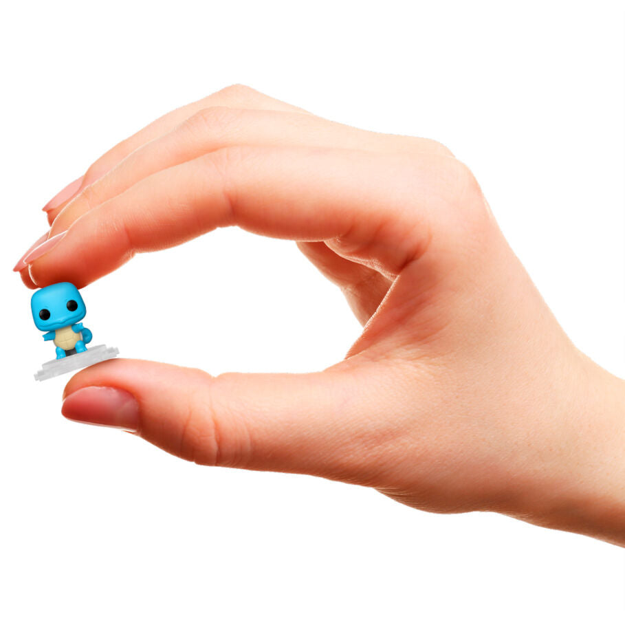 Blister 4 figuras Bitty POP Pokemon Squirtle   FUNKO