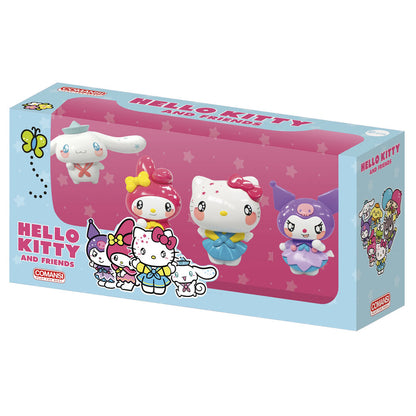 Blister 4 figuras Hello Kitty Friends   COMANSI