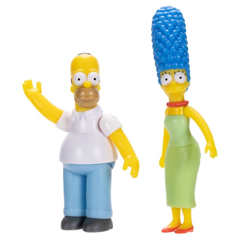 Blister 7 figuras Famila Los Simpsons 6cm   JAKKS PACIFIC