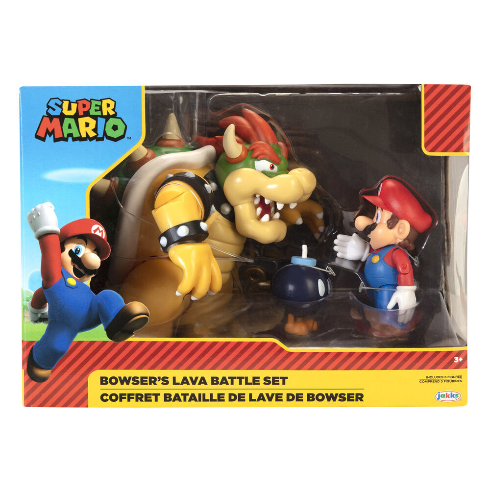 Blister Especial Mario Vs Bowser Super Mario Nintendo   JAKKS PACIFIC