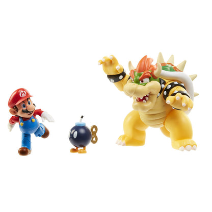 Blister Especial Mario Vs Bowser Super Mario Nintendo   JAKKS PACIFIC