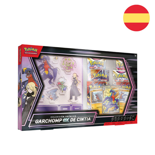 Blister juego cartas coleccionables Garchomp ex de Cintia español  