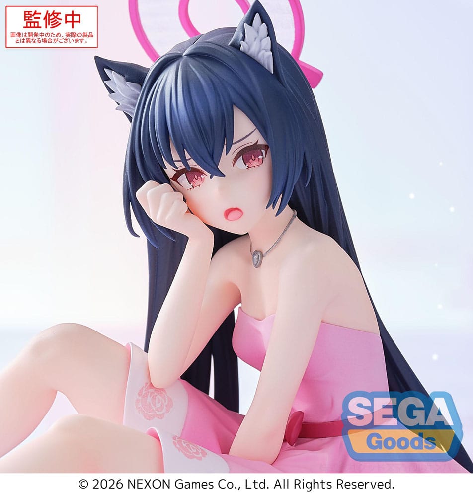 Blue Archive Estatua PVC Serika 12 cm   SEGA