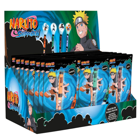 Boligrafo proyector Naruto Shippuden surtido  