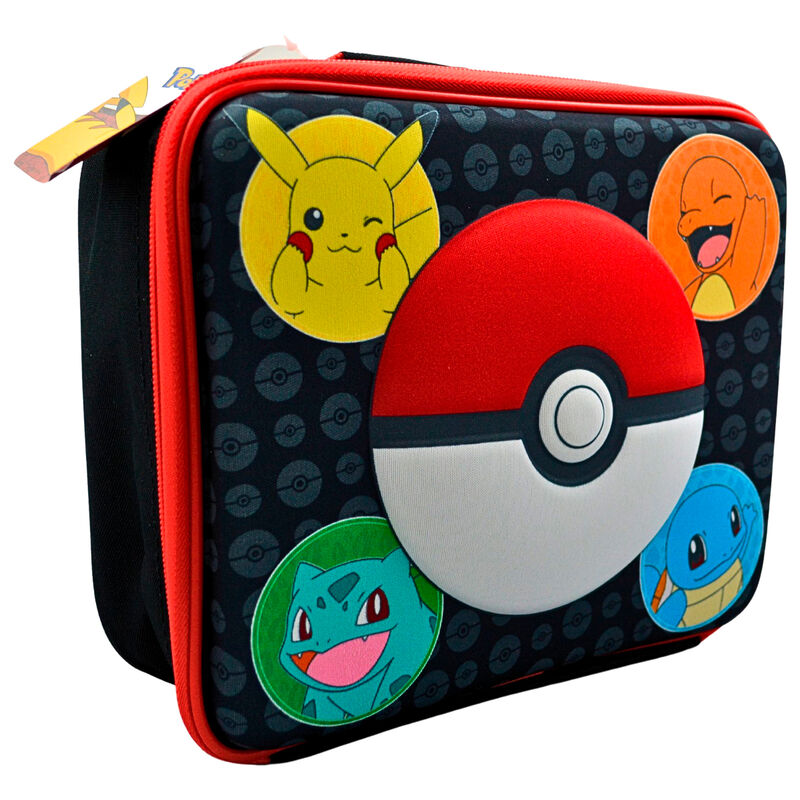 Bolsa portameriendas 3D EVA Pokemon   KIDS LICENSING