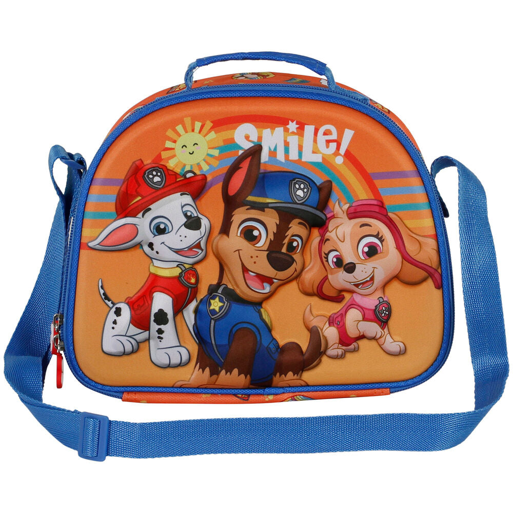 Bolsa portameriendas 3D Paweome Patrulla Canina Paw Patrol   KARACTERMANIA