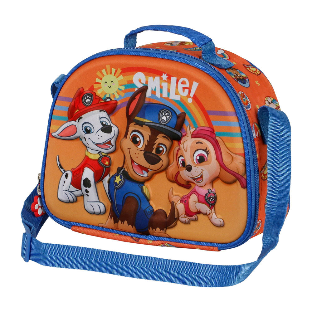 Bolsa portameriendas 3D Paweome Patrulla Canina Paw Patrol   KARACTERMANIA