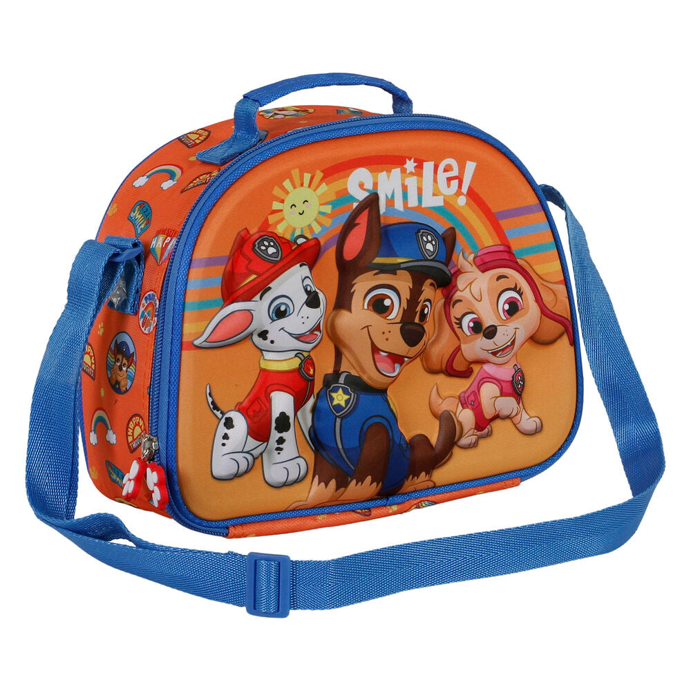 Bolsa portameriendas 3D Paweome Patrulla Canina Paw Patrol   KARACTERMANIA
