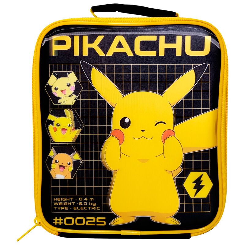 Bolsa portameriendas lenticular Pikachu Pokemon termica   KIDS LICENSING