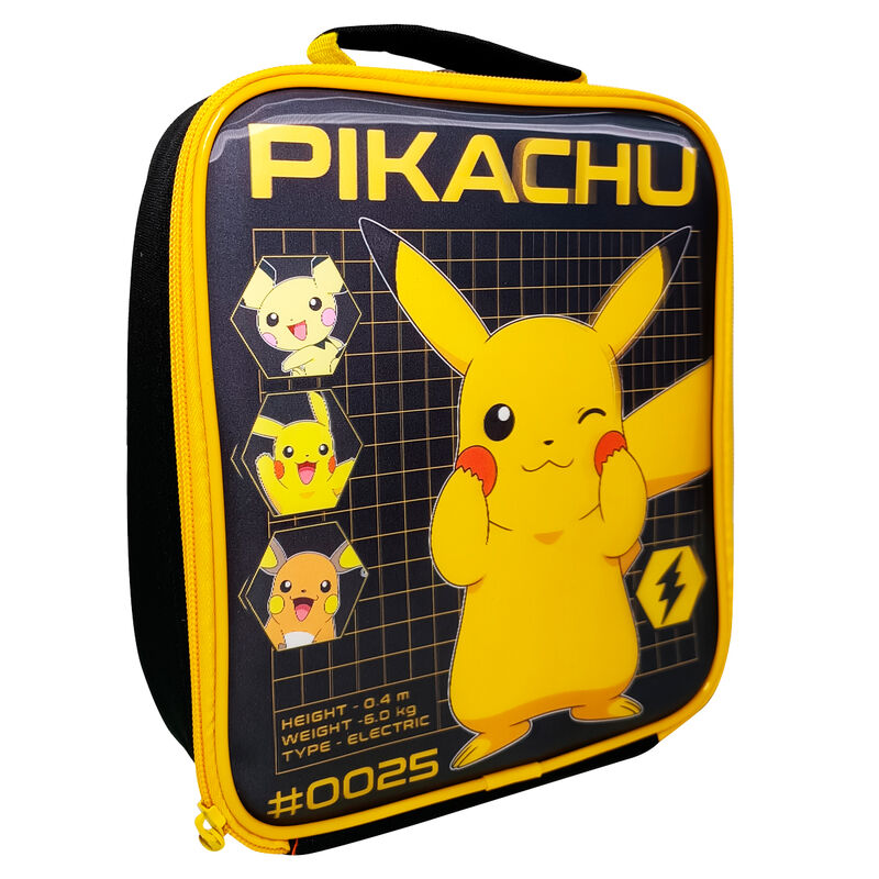 Bolsa portameriendas lenticular Pikachu Pokemon termica   KIDS LICENSING