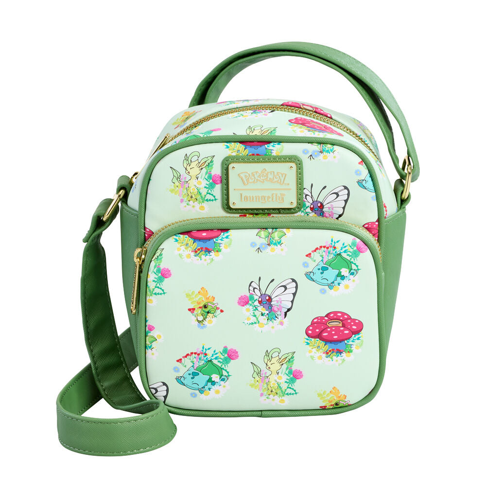 Bolso Bandolera Pokémon tipo planta   LOUNGEFLY