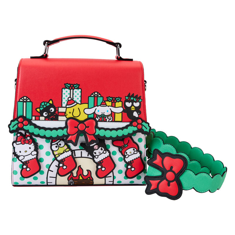 Bolso bandolera Christmas Hello Kitty Sanrio Loungefly   LOUNGEFLY