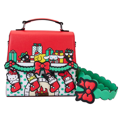 Bolso bandolera Christmas Hello Kitty Sanrio Loungefly   LOUNGEFLY