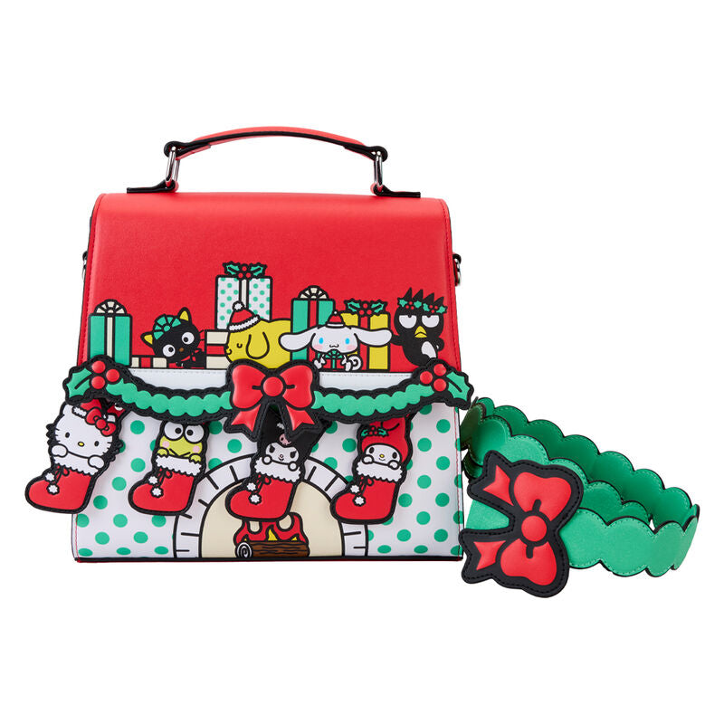 Bolso bandolera Christmas Hello Kitty Sanrio Loungefly   LOUNGEFLY