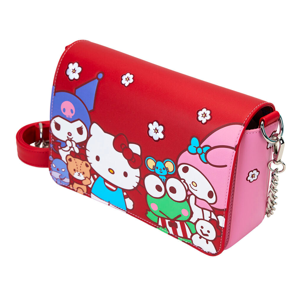 Bolso bandolera Hello Kitty and Friends Loungefly   LOUNGEFLY