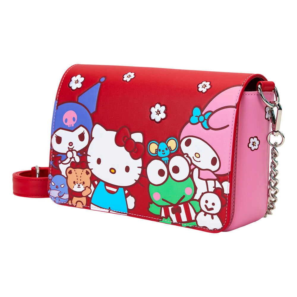 Bolso bandolera Hello Kitty and Friends Loungefly   LOUNGEFLY
