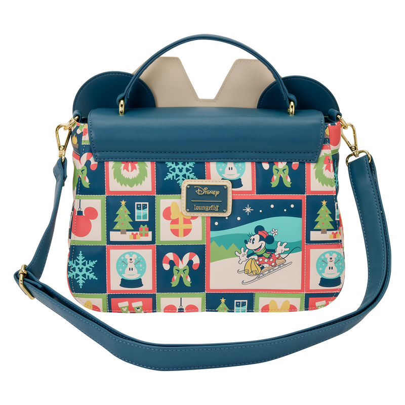 Bolso bandolera Mickey Holiday Disney Loungefly   LOUNGEFLY