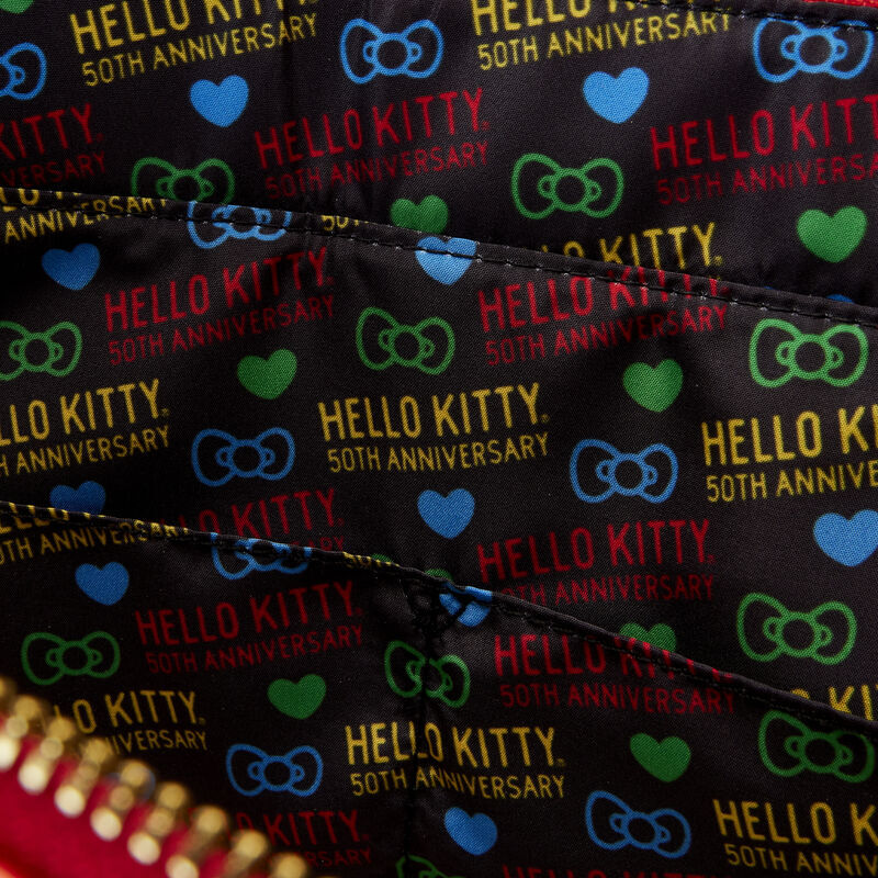 Bolso + monedero 50th Anniversary Hello Kitty Loungefly  