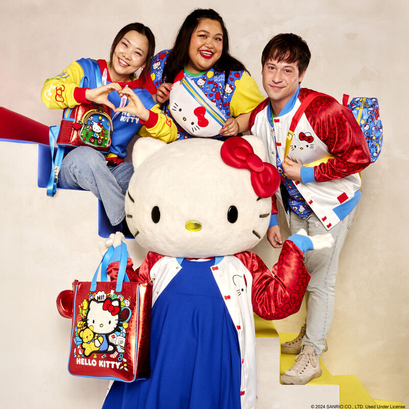 Bolso + monedero 50th Anniversary Hello Kitty Loungefly   LOUNGEFLY