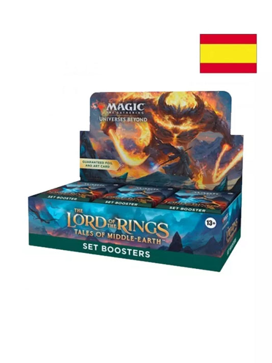 Booster Box Display (30 sobres) The Lord of the Rings Tales of Middle-earth Español Magic the Gathering  