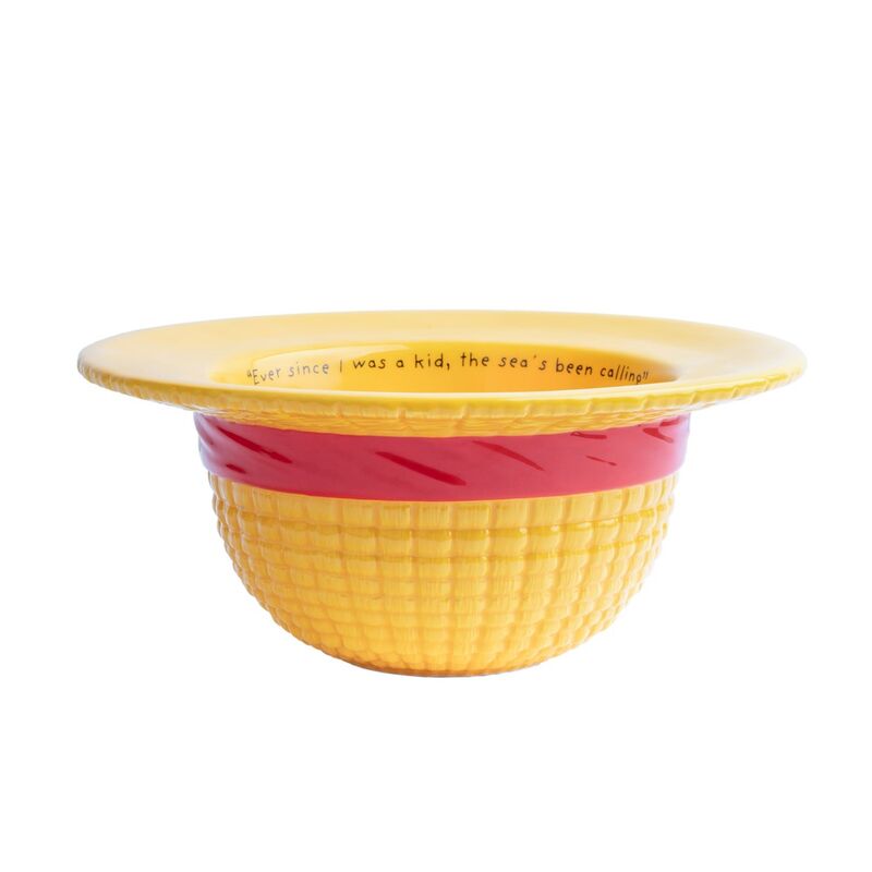Bowl 3D Sombrero Paja Monkey D. Luffy One Piece  