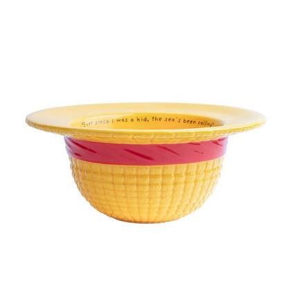 Bowl 3D Sombrero Paja Monkey D. Luffy One Piece  