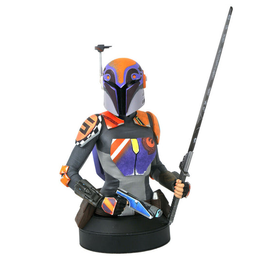 Busto Sabine Wren Star Wars Rebels 15cm  