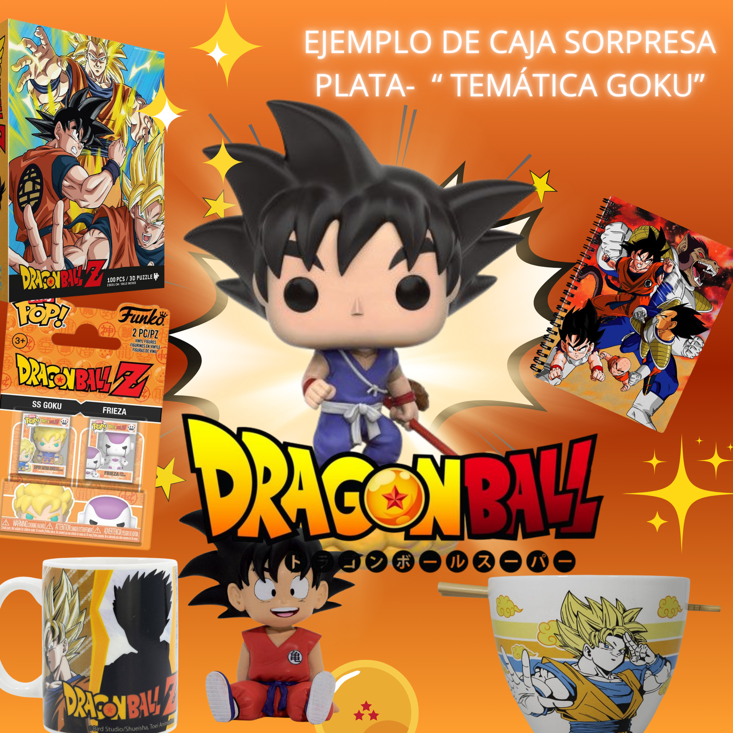 CAJA SORPRESA-DRAGON BALL   Otakuya