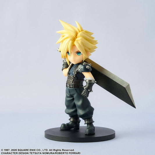 CLOUD STRIFE FIGURA 12 CM FINAL FANTASY VII REMAKE ADORABLE ARTS RE-RUN  