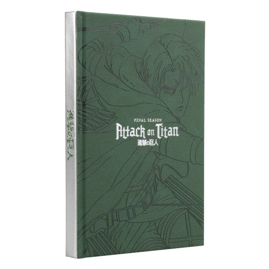 CUADERNO PREMIUM A5 ATTACK ON TITAN   GRUPO ERIK