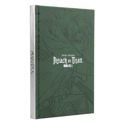 CUADERNO PREMIUM A5 ATTACK ON TITAN   GRUPO ERIK