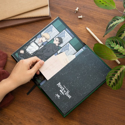 CUADERNO PREMIUM A5 ATTACK ON TITAN   GRUPO ERIK