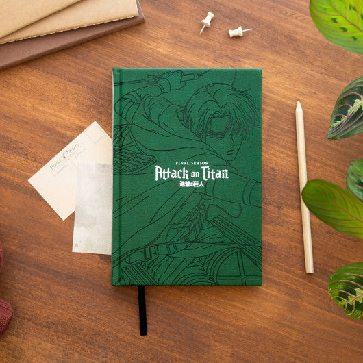CUADERNO PREMIUM A5 ATTACK ON TITAN   GRUPO ERIK