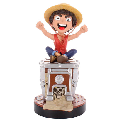 Cable Guy soporte sujecion Luffy One Piece 20cm   EXQUISITE GAMING