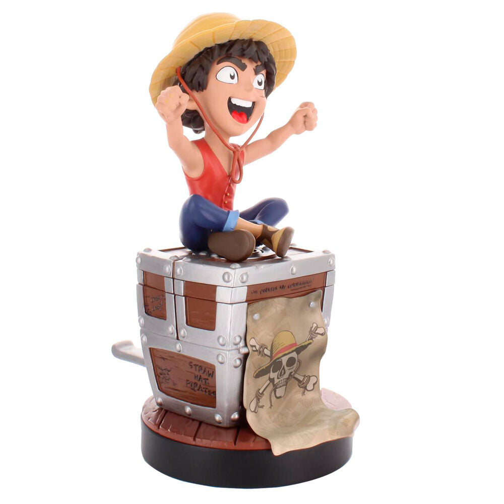 Cable Guy soporte sujecion Luffy One Piece 20cm   EXQUISITE GAMING