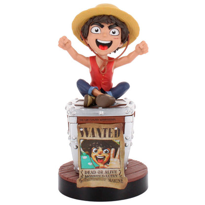 Cable Guy soporte sujecion Wanted Poster Luffy One Piece 20cm   EXQUISITE GAMING