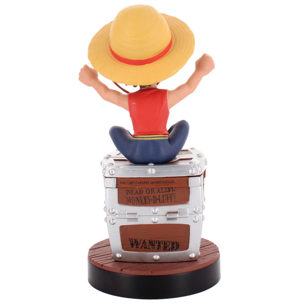 Cable Guy soporte sujecion Wanted Poster Luffy One Piece 20cm   EXQUISITE GAMING