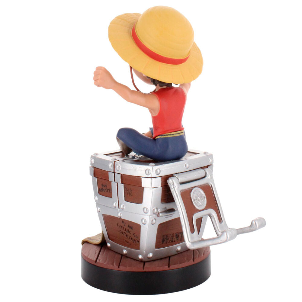 Cable Guy soporte sujecion Wanted Poster Luffy One Piece 20cm   EXQUISITE GAMING