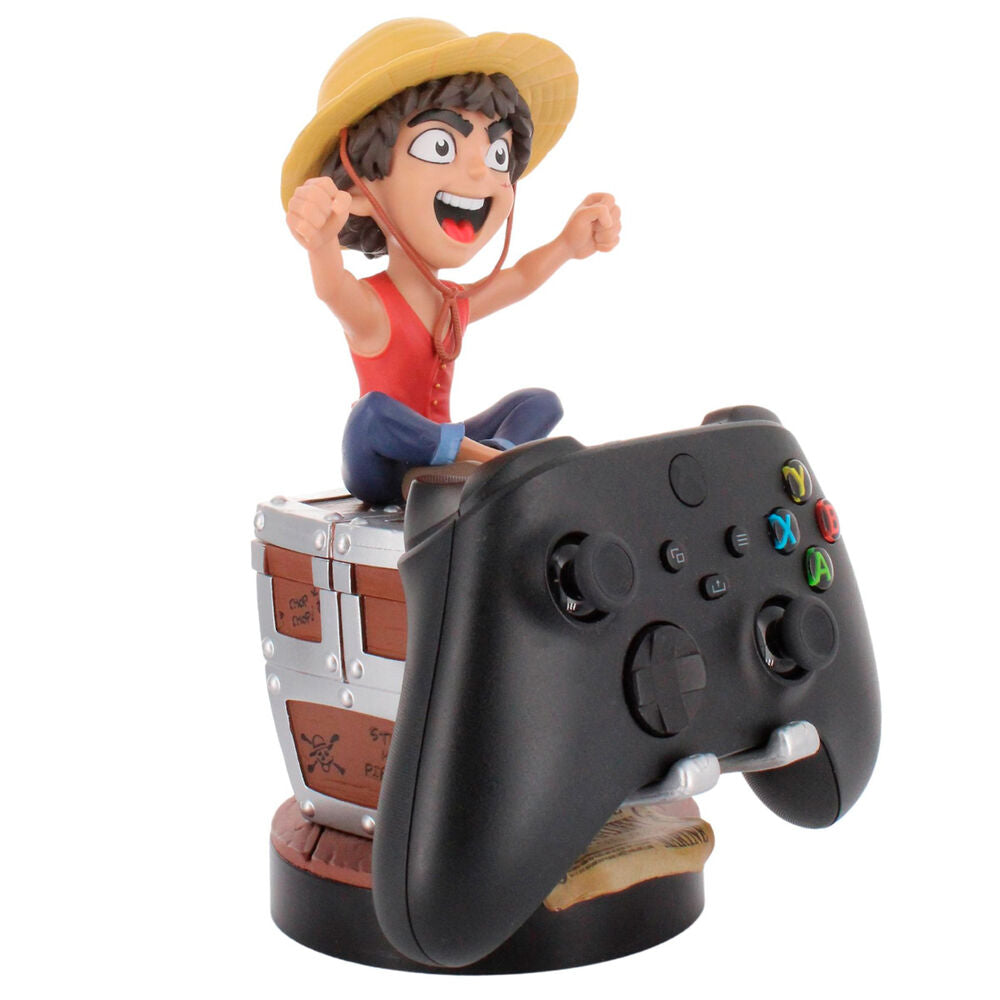 Cable Guy soporte sujecion Wanted Poster Luffy One Piece 20cm   EXQUISITE GAMING