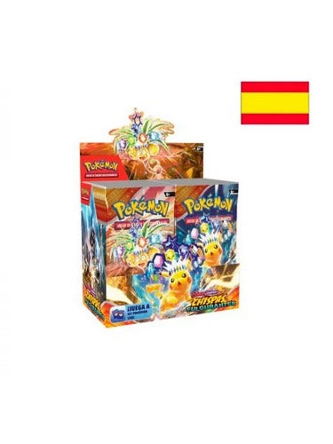 Caja 36 Sobres Chispas Fulgurantes   Pokémon TCG