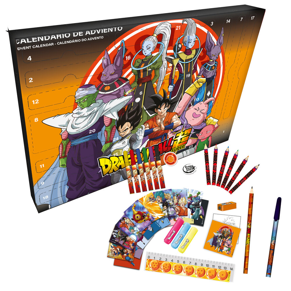 Calendario Adviento Dragon Ball  