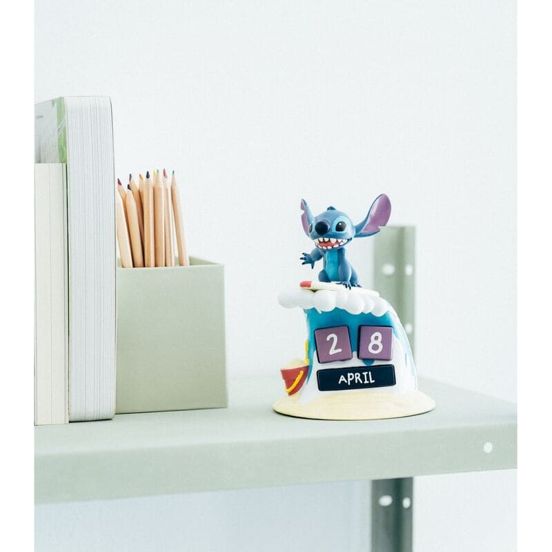 Calendario Perpetuo 3D Surfer Stitch Disney   GRUPO ERIK