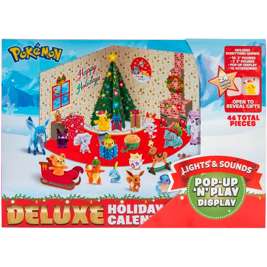 Calendario adviento Deluxe Pokemon luces y sonido   NINTENDO