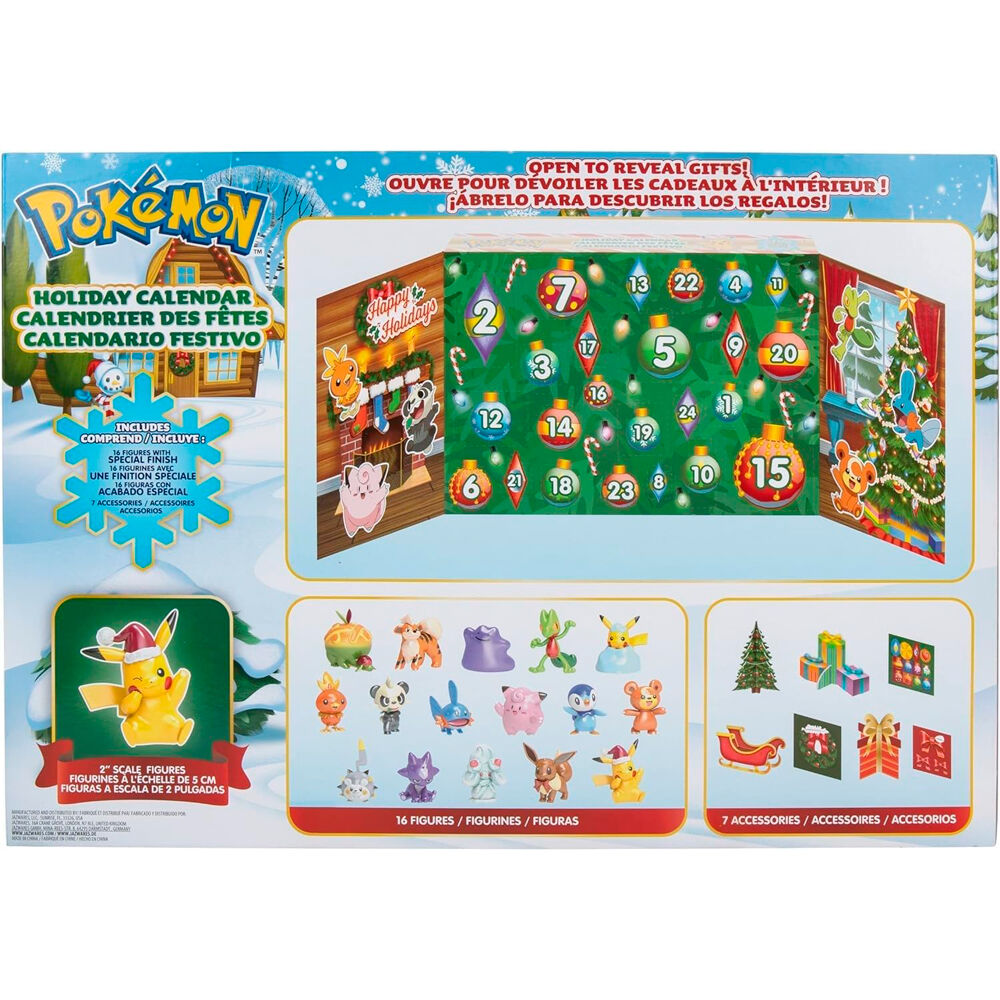 Calendario adviento Pokemon   NINTENDO