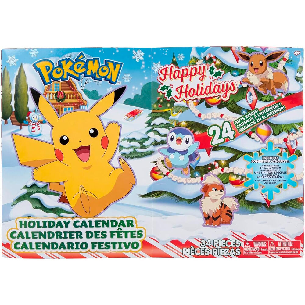 Calendario adviento Pokemon   NINTENDO