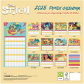 Calendario planificador familiar Stitch Disney   PYRAMID