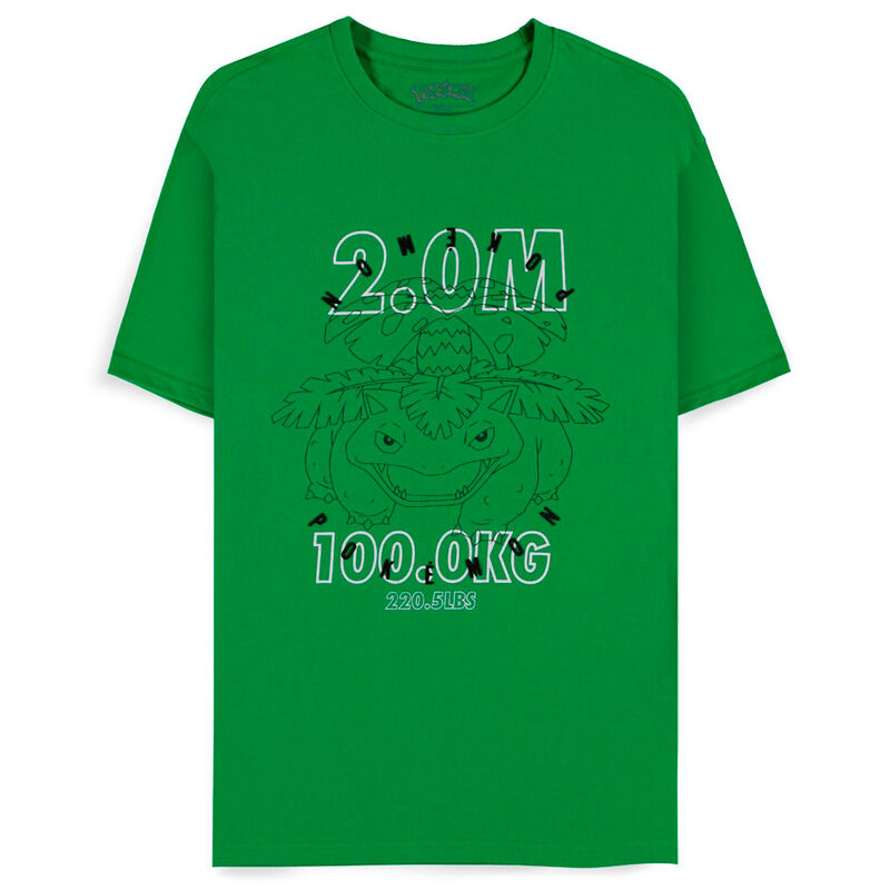 Camiseta Venusaur Pokemon   DIFUZED