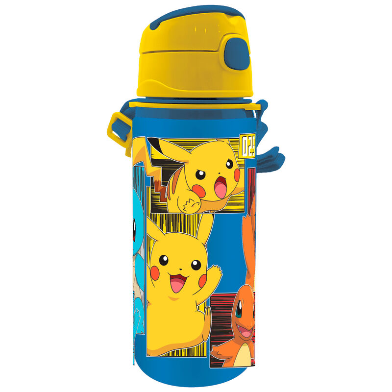 Cantimplora aluminio Pokemon 600ml   KIDS LICENSING