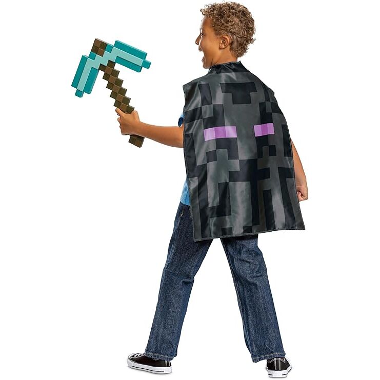 Capa + Pickaxe Minecraft   DISGUISE